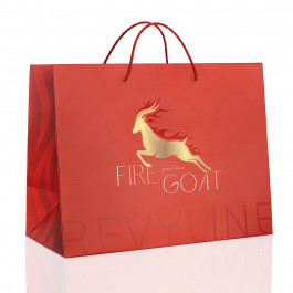 Пакет подарочный Revyline Special Color Edition Fire Goat, размер М